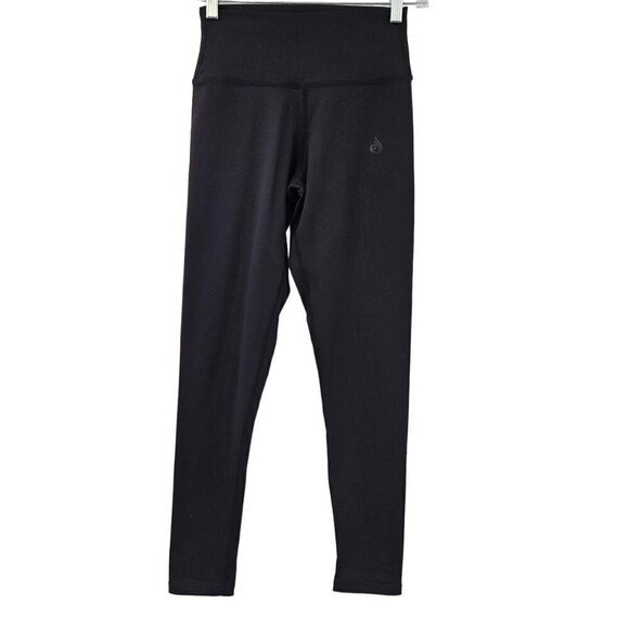 Ryderwear Base Full Length High Waisted Leggings Black Women’s Size S Athleisure - Picture 1 of 11